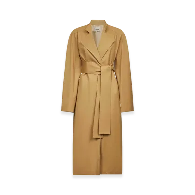 KHAITE Women's Lagden Coat "Beige"