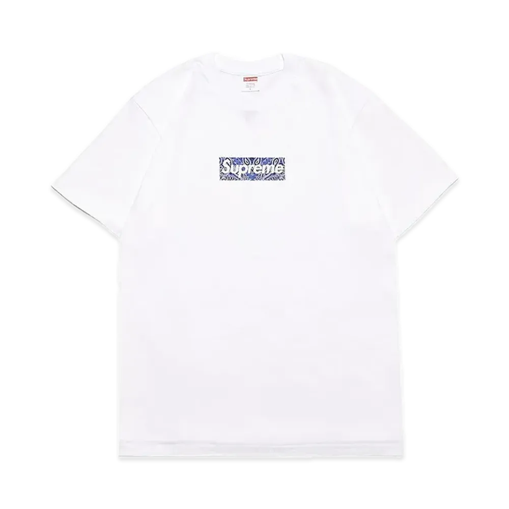 Supreme Bandana Box Logo Tee "White"