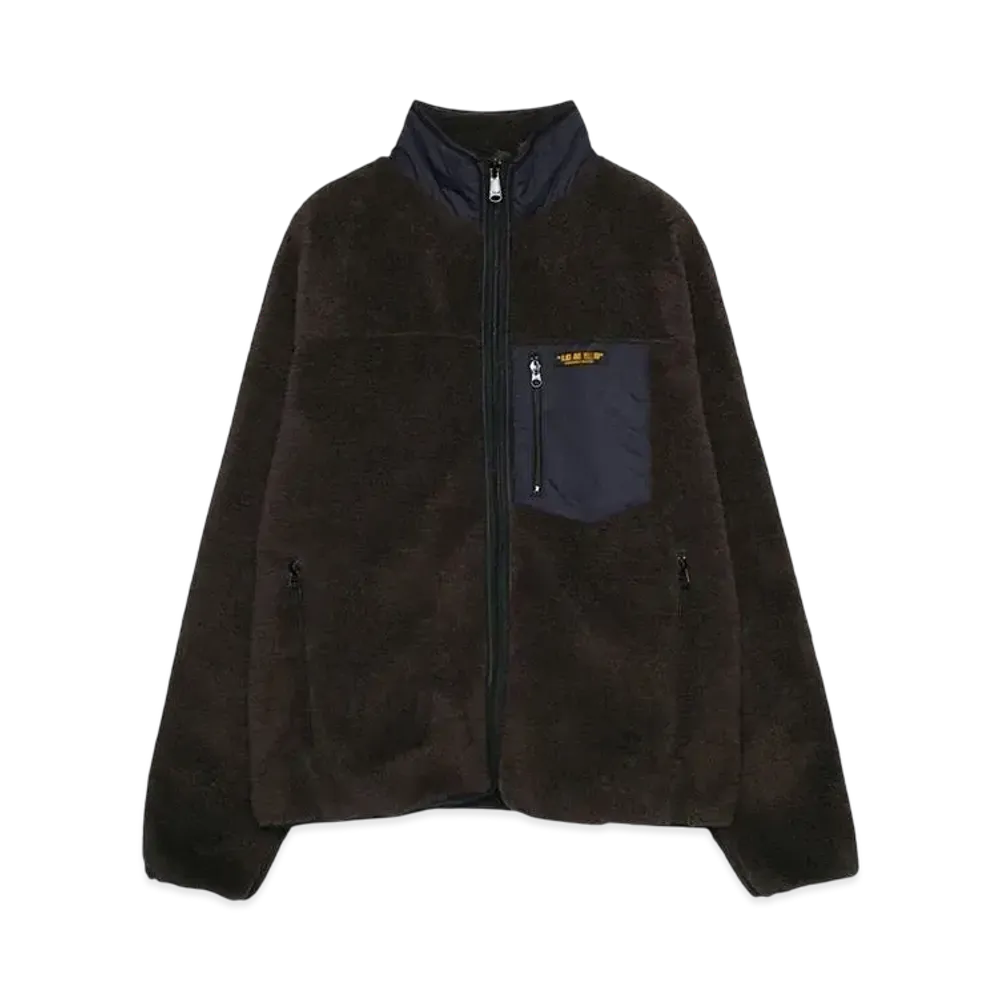 RATS ZIP FLEECE "BROWN"