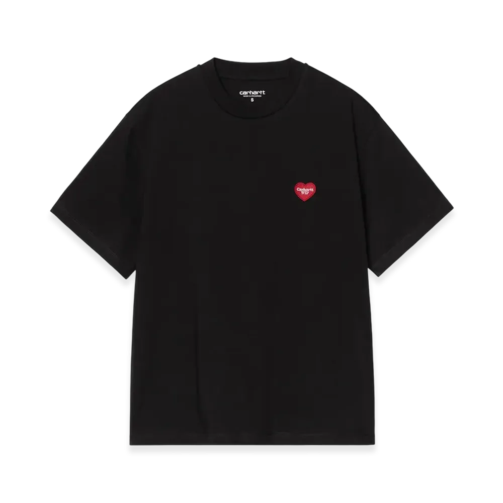 Carhartt WIP W' S/S Heart Patch T-Shirt "Black/Red"