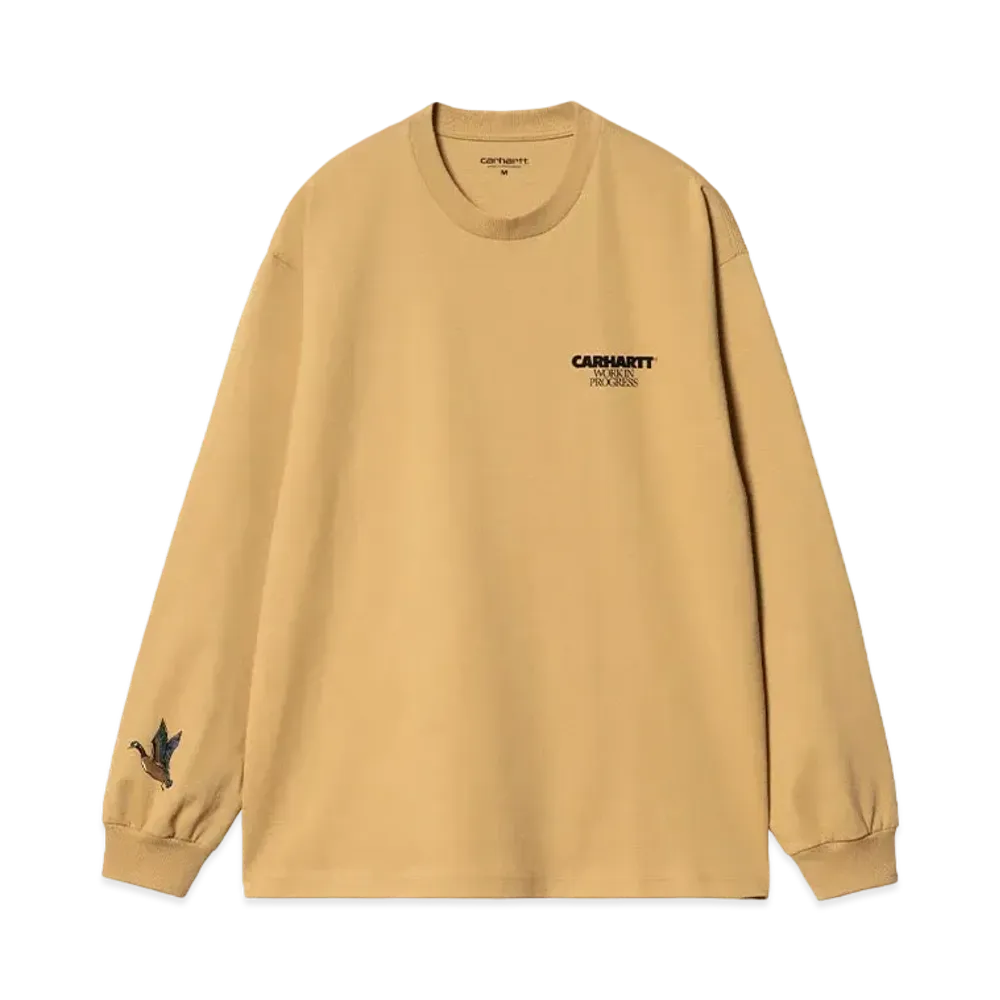 Carhartt WIP L/S Ducks T-Shirt "Bourbon"