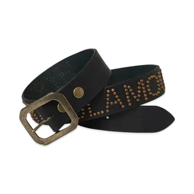 HYSTERIC GLAMOUR Galcia/Hysteric Logo Studded Belt "Black"