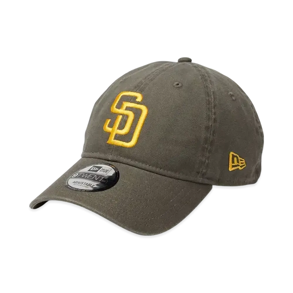 NEW ERA 9Twenty Washed Duck San Diego Padres "Moss"