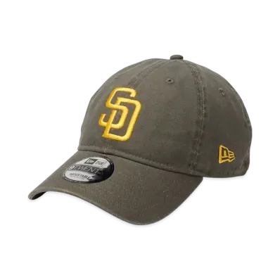 NEW ERA 9Twenty Washed Duck San Diego Padres "Moss"