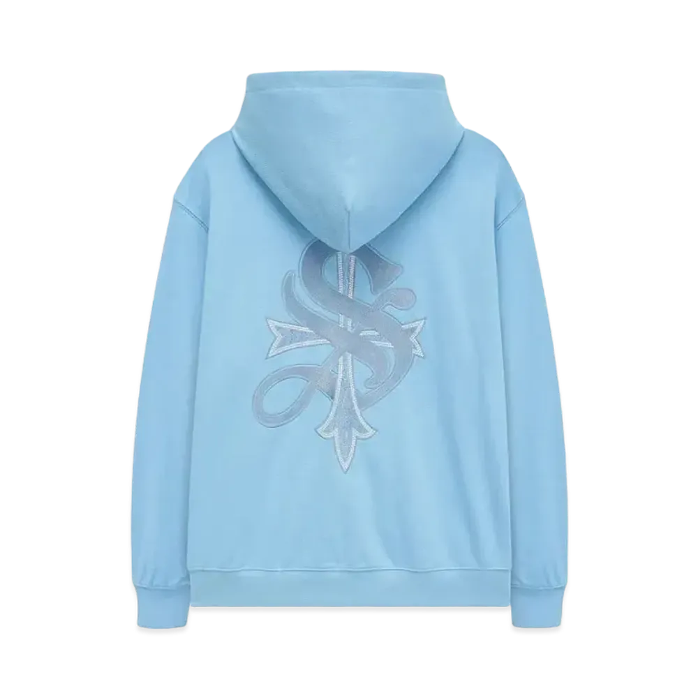 SUPPLIER Cross Zip Hoodie "Blue"