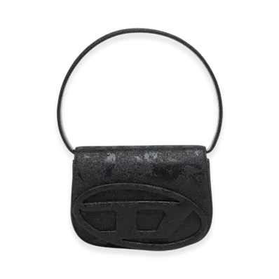Diesel 1Dr 1Dr-Iconic 1Dr Bag In Glitter-Camo Lurex "Black"