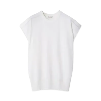 Burberry Women's Wool Top "Chalk"