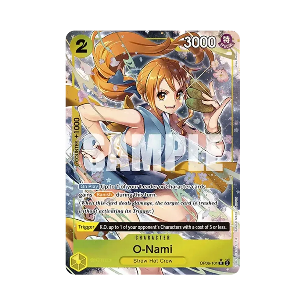 おナミ R [OP06-101](プロモーションカード「ONE PIECE CARD GAME 2nd