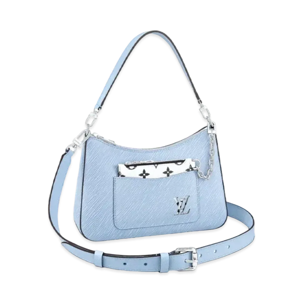 Louis Vuitton Malell NM Epi "Blue Nuage"