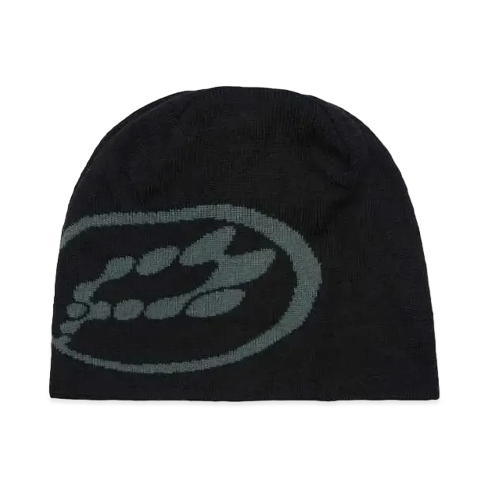 Paradise Youth Club KNIT BEANIE P LOGO "BLACK"