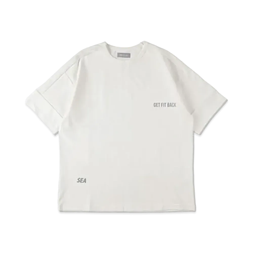 WIND AND SEA WDS (GET FIT BACK) Switch Line Over H/S top "White"