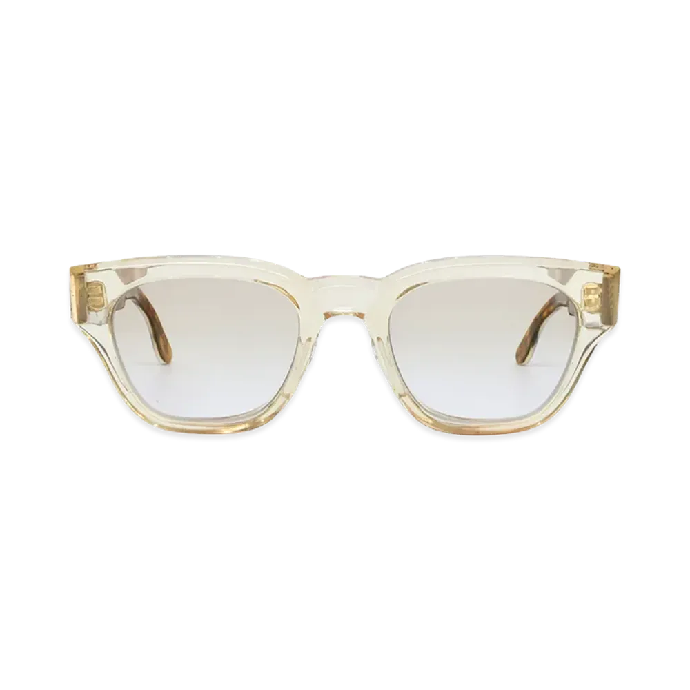 Chrome Hearts 52 23-150 MIDIXATHRILL II Demi Eyewear "Clear Brown"