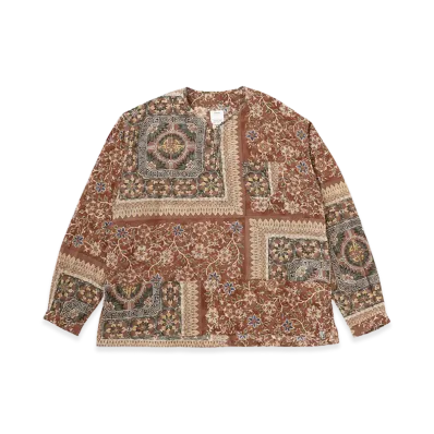 visvim Tunic P.O. Khadi Bandana P.W. "Brown"