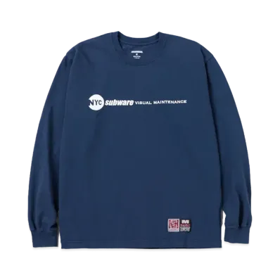 NEIGHBORHOOD x Subware . Tee LS-3 "Navy"