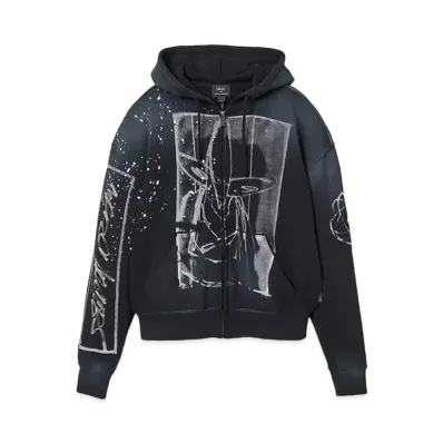 Marc Jacobs x FUTURA Oversized Zip Hoodie ""