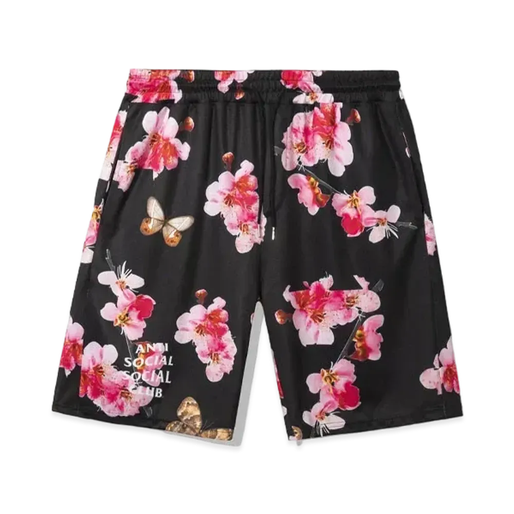 ANTI SOCIAL SOCIAL CLUB Be My Butterfly Mesh Shorts "Black"