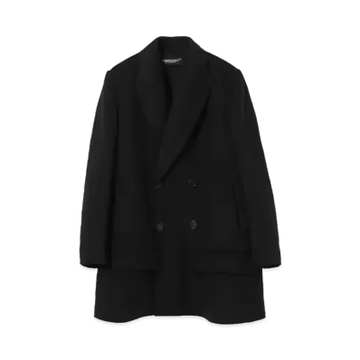UNDERCOVER Wool Blend Big Jacket "Black"