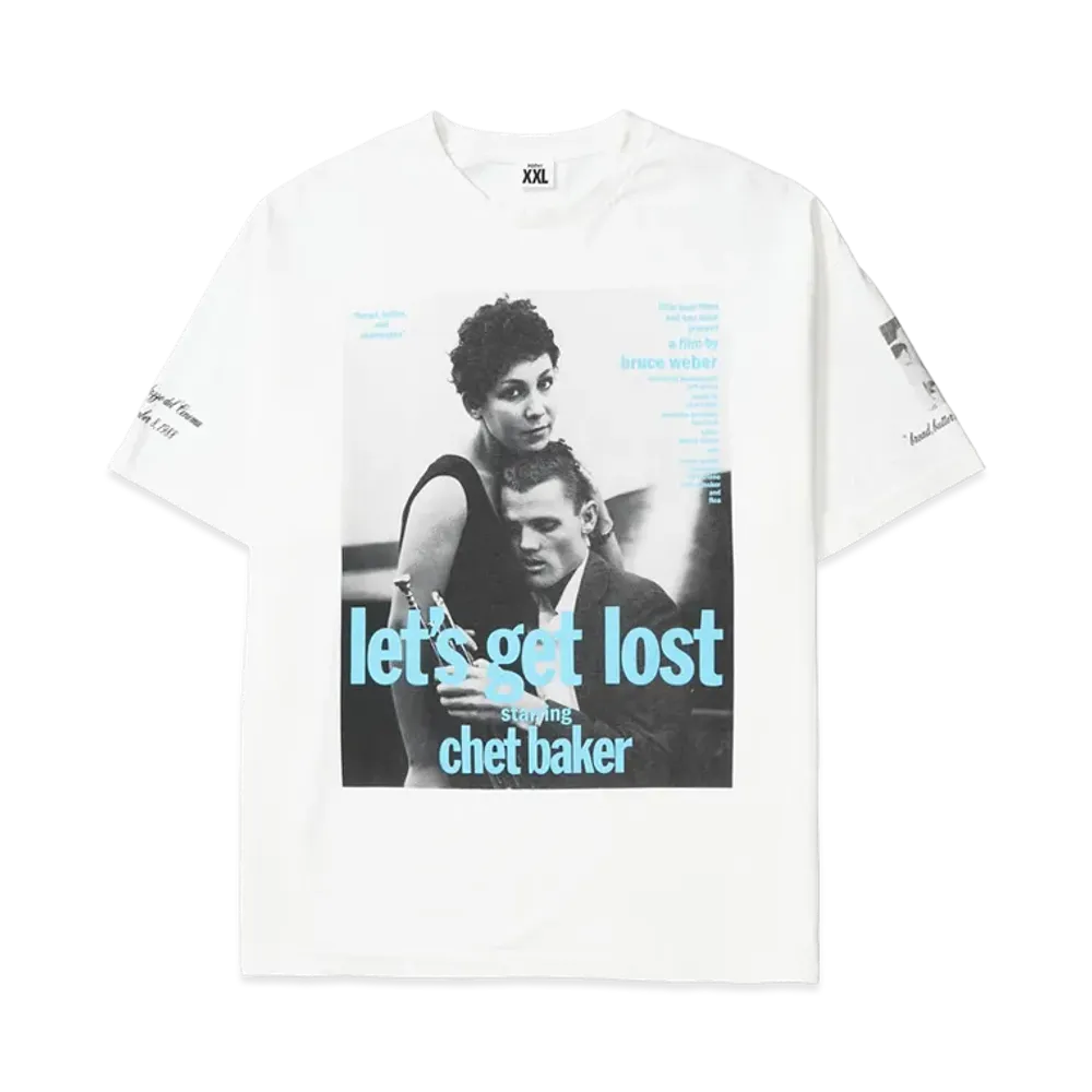 Weber x Let's get Lost T Shirt (Poster art 2) "White"