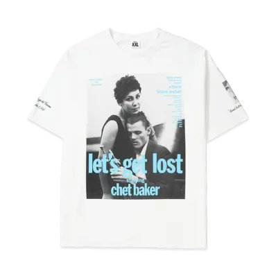 Weber x Let's get Lost T Shirt (Poster art 2) "White"