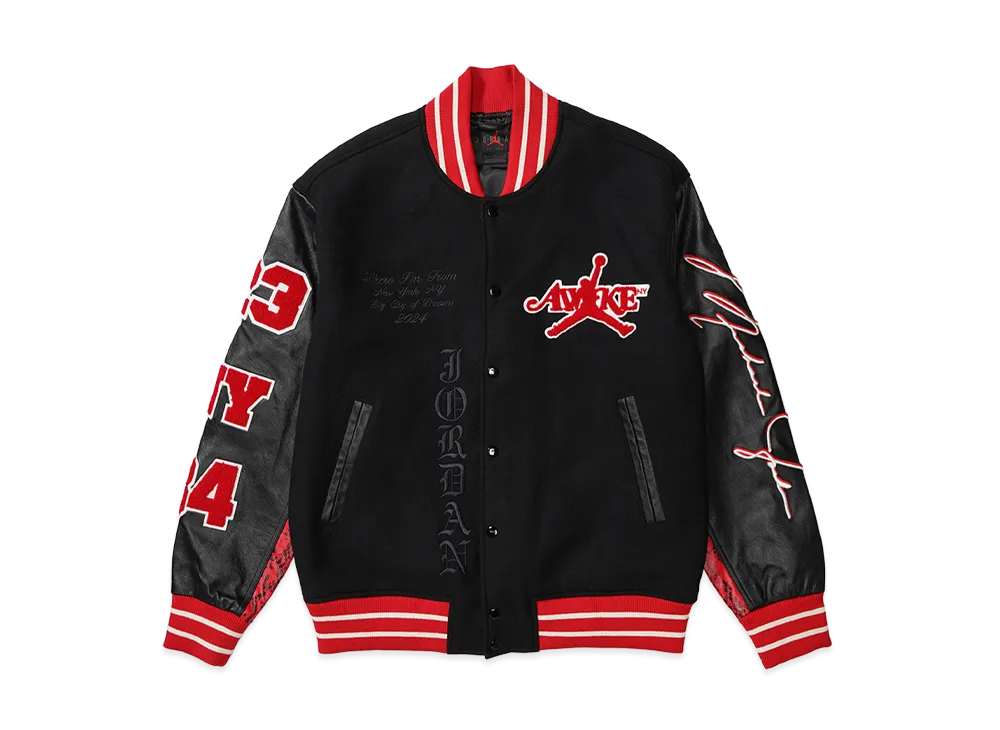 Nike JORDAN x Awake NY Varsity Jacket "Black"