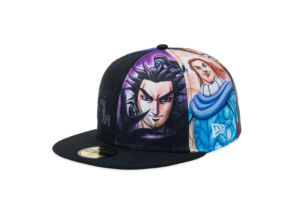 NEW ERA x KINGDOM 59Fifty KINGDOM 20TH All Over Print "Black"