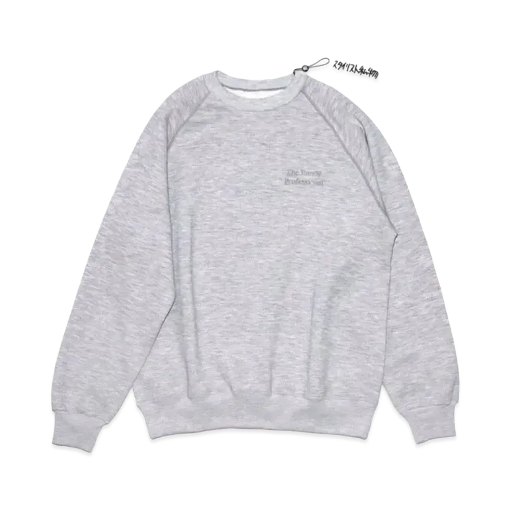 ENNOY x Stylistshibutsu 22AW Crew Sweat "Grey" AW22BRENCT01NTL