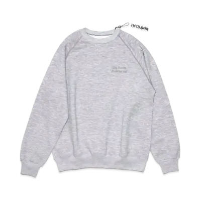 ENNOY x Stylistshibutsu 22AW Crew Sweat "Grey" AW22BRENCT01NTL