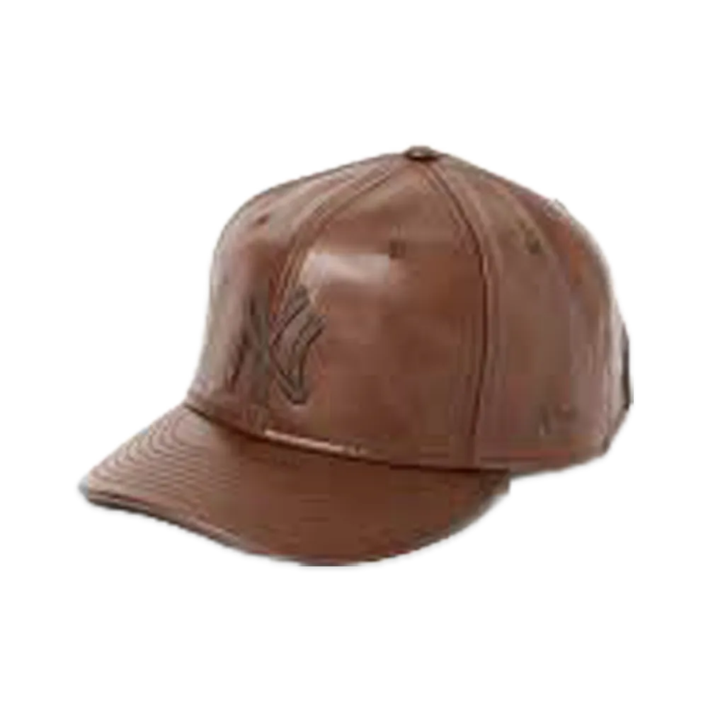 BEAMS x NEW ERA / PC-9Fifty Leather Cap "Brown"