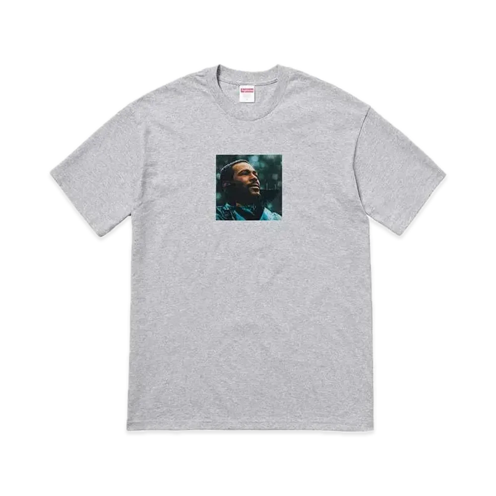 Supreme Marvin Gaye Tee "Heather Grey"