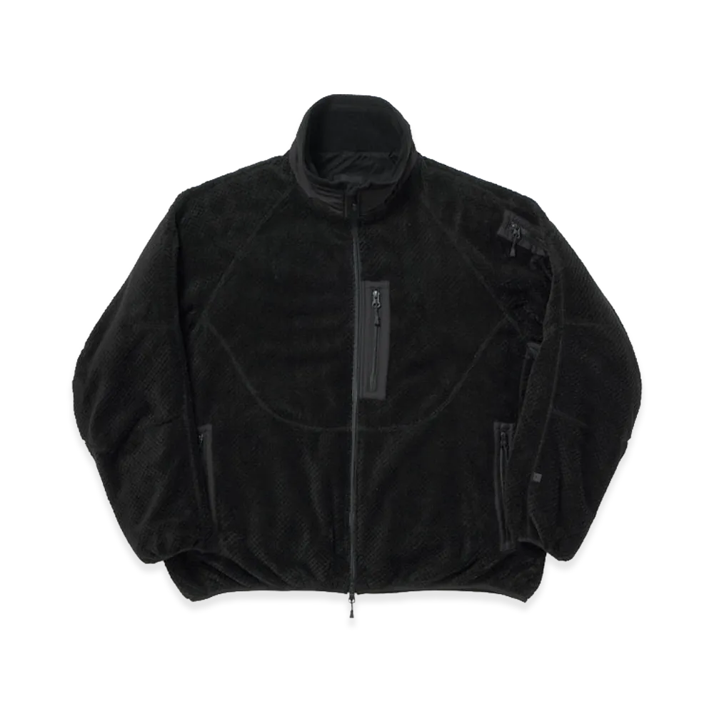 DAIWA PIER39 Women's Tech Mil Fleece Jacket "Black"