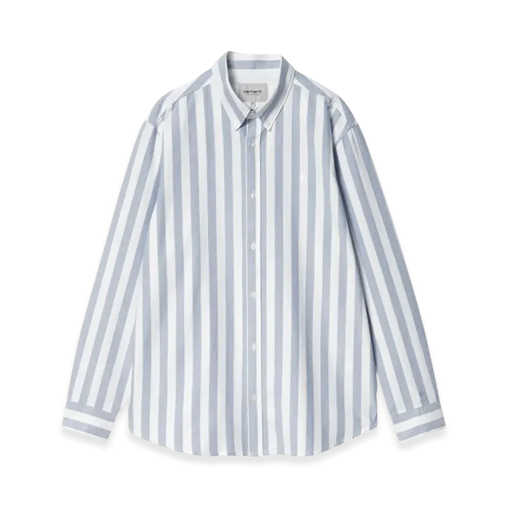 Carhartt WIP Dillion Stripe Shirt "Bleach"