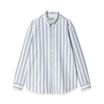 Carhartt WIP Dillion Stripe Shirt "Bleach"