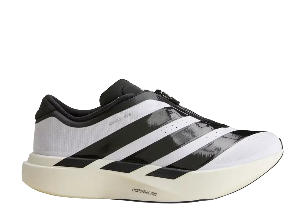 adidas Adizero Evo SL Zip "Cloud White/Core Black"