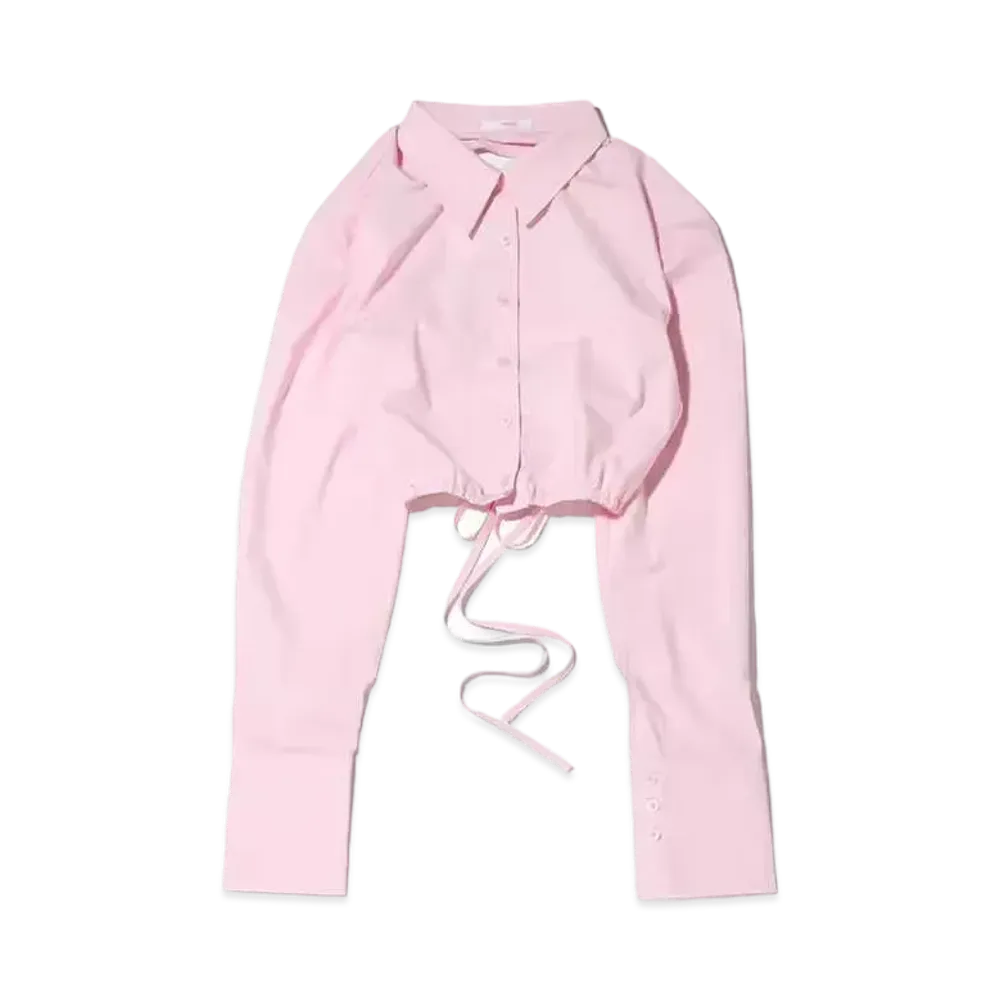 atmos pink Bibi Back Open Short Shirt "Pink"