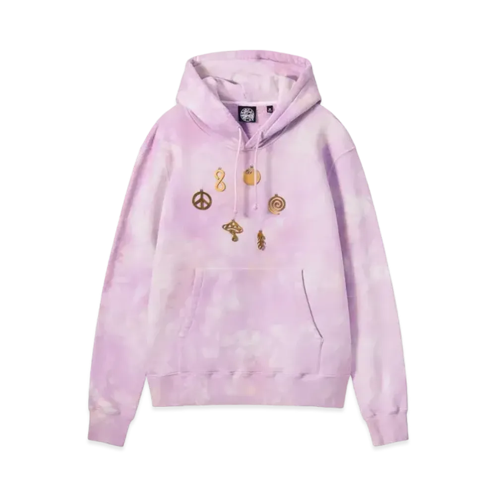 Stussy x Dries Van Noten Bandana Hoodie "Lilac"