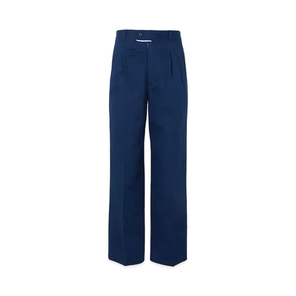 Maison Margiela Cropped Trousers "Blue"