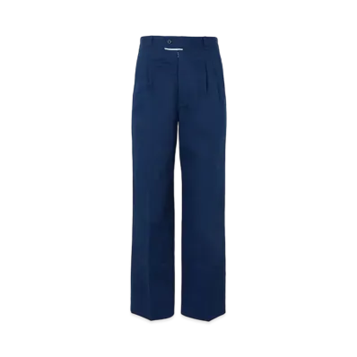 Maison Margiela Cropped Trousers "Blue"