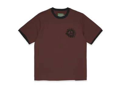 DENIM TEARS Denim U Ringer Tee "Brown"