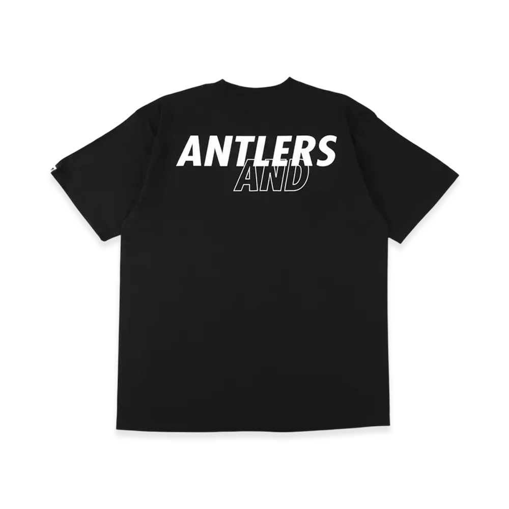 WIND AND SEA x J.LEAGUE ANTLERS S/S Tee "Black"