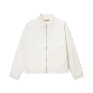 Stussy Zip Work Jacket Overdyed "Bone"