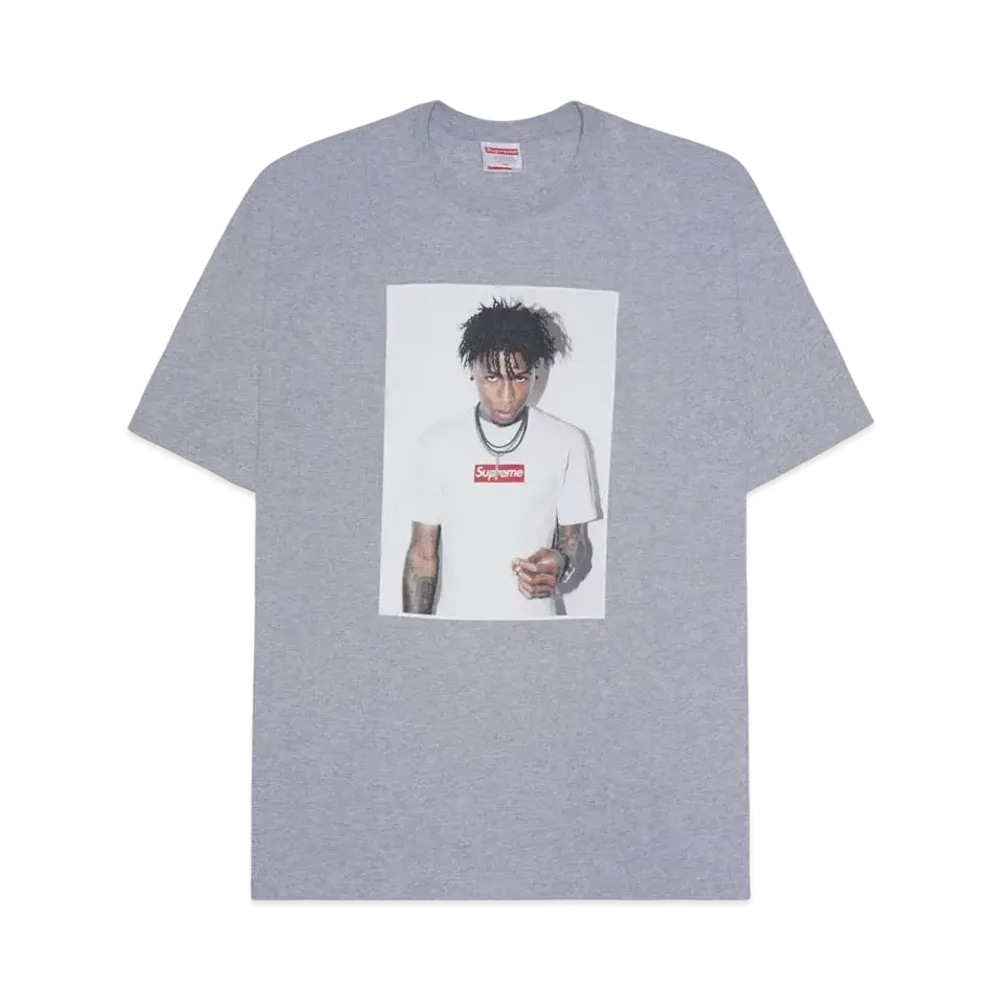 Supreme NBA Youngboy Tee "Heather Grey"