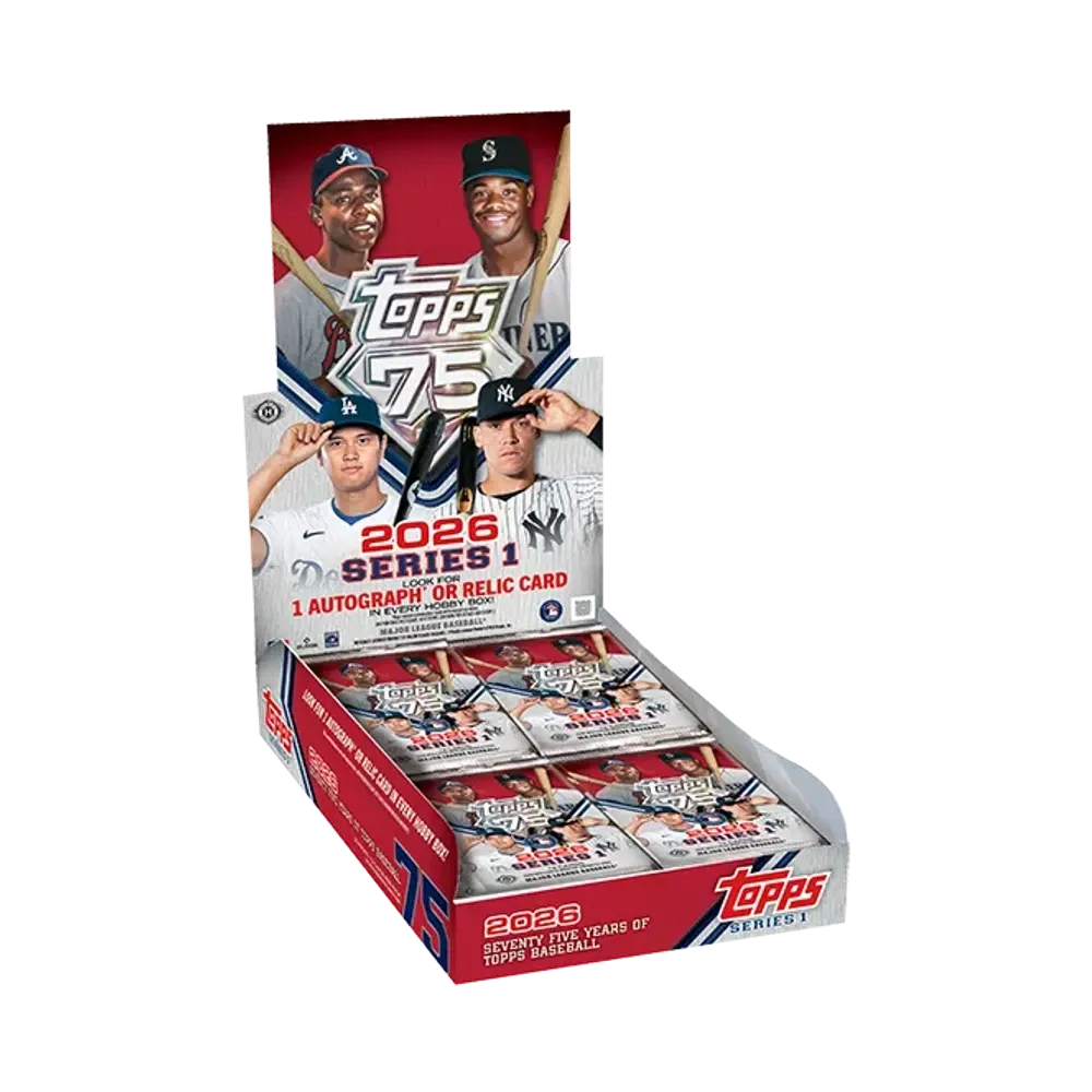 トップス ホビーボックス「2026 トップス シリーズ1 ベースボール」ボックス