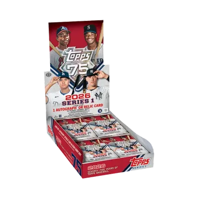トップス ホビーボックス「2026 トップス シリーズ1 ベースボール」ボックス