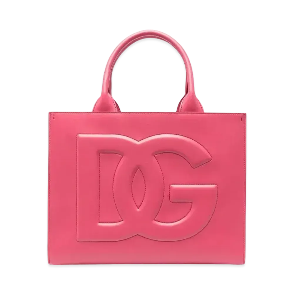 Dolce&Gabbana DG Daily Shopping Bag Small Calfskin "Fuchsia"