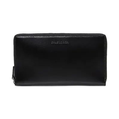 BALENCIAGA Men's Essential Continental Wallet "Black"