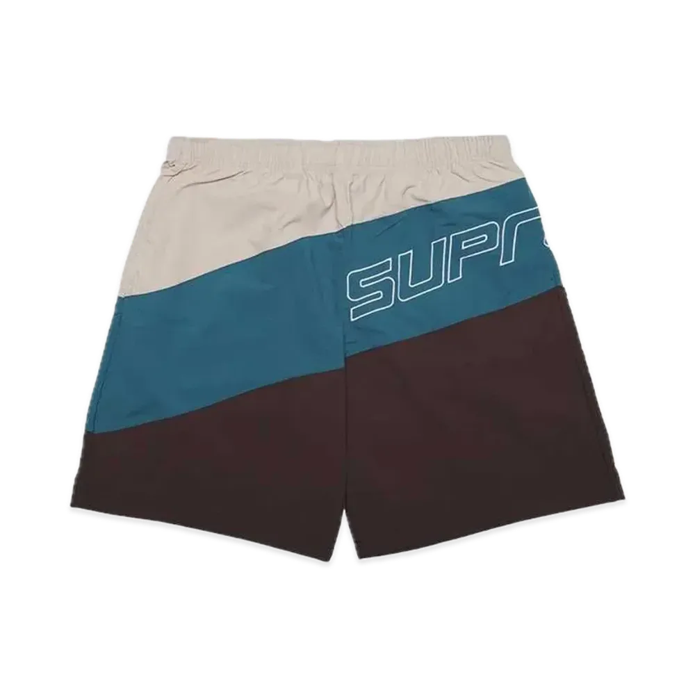 Supreme Curve Nylon Short "Brown"