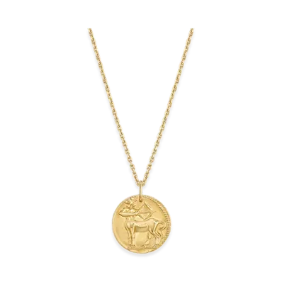 Van Cleef & Arpels Zodiaque medal Sagittarii Sagittarius "18K Yellow gold"