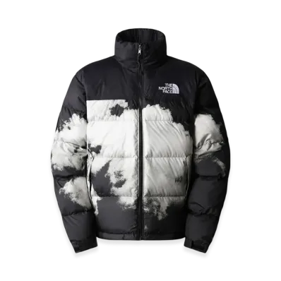 The North Face Printed 92 Retro Anniversary Nuptse Jacket "TNF Black 1992 Nuptse Print"