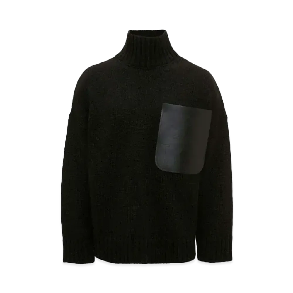 JW ANDERSON Patch Pocket Pullover "Black"
