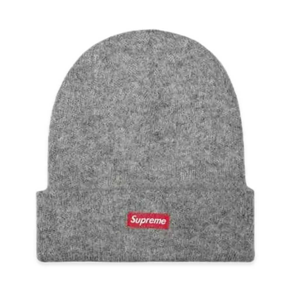 Supreme Mohair Beanie "Grey"